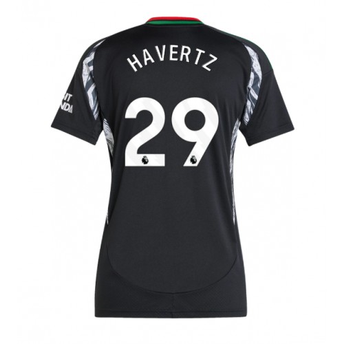 Fotballdrakt Dame Arsenal Kai Havertz #29 Bortedrakt 2024-25 Kortermet